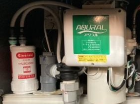 パークハウス江ノ島へディスポーザーの取替えで訪問しました。