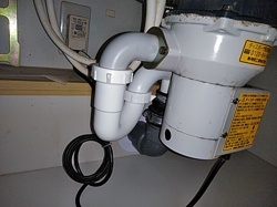 【藤沢市南藤沢】デュークス南藤沢のディスポーザー交換で訪問