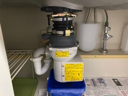 デュークス南藤沢にてディスポーザー交換