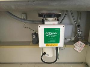 故障したディスポーザーの取替え【ブライシス青葉台】