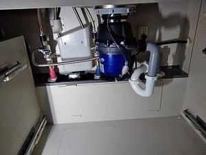 ブリリア大島小松川公園にてディスポーザーの交換作業のご依頼