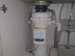 【川崎市宮前区】ベルメゾン宮前ビュースクエアのディスポーザー交換工事で訪問