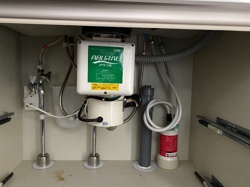 プラウド藤沢ウエストにてディスポーザーの取替え