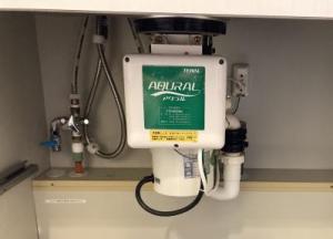 ディスポーザーの交換作業で訪問|シティタワー大泉学園