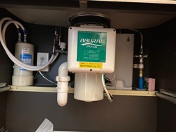 ザ・ライオンズ武蔵野にて既存のディスポーザーが故障