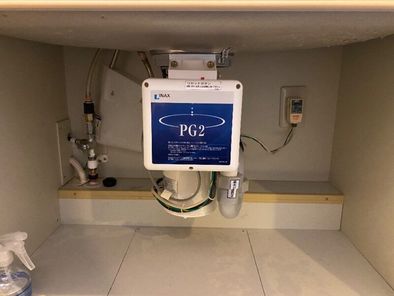 •既設機種：LIXIL（INAX） DPPG ランドミルPG2(製造終了)