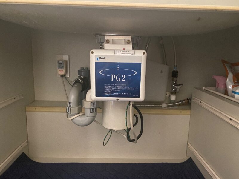 既設機種：LIXIL（INAX） DPPG ランドミルPG2(製造終了)