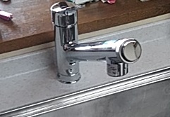 施工後の水栓