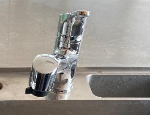 施工後の水栓